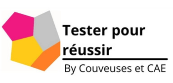 Logo Tester pour réussir by couveuse et CAE